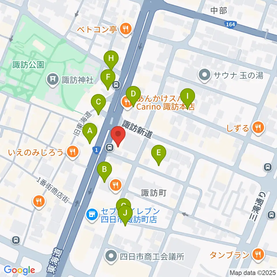 ルークレコーズ周辺の駐車場・コインパーキング一覧地図
