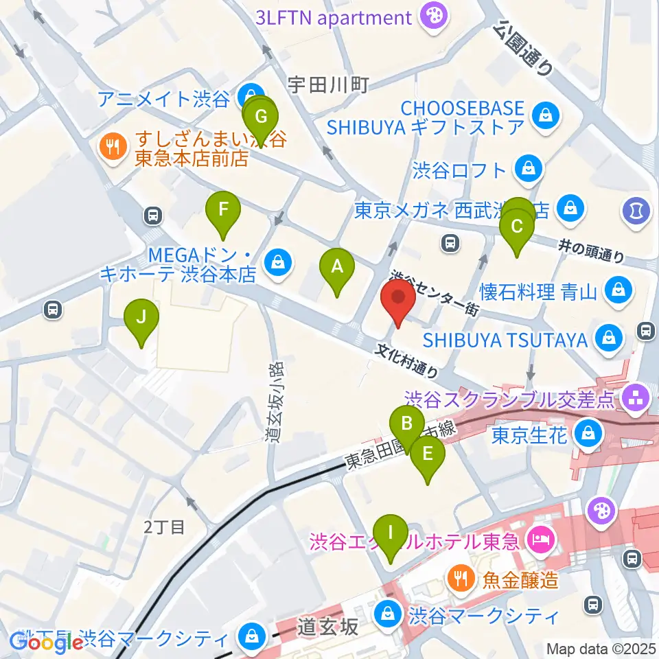 discland JARO周辺の駐車場・コインパーキング一覧地図