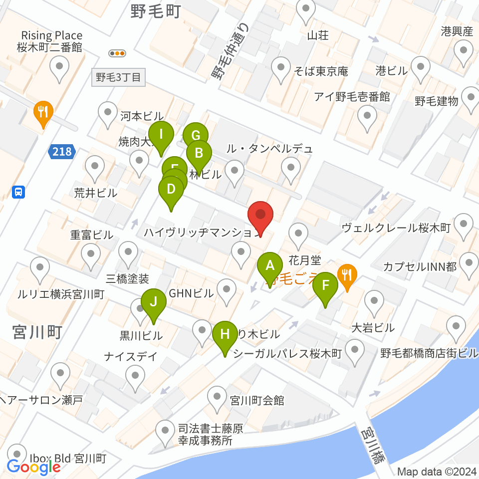 Cabaret Café うっふ周辺の駐車場・コインパーキング一覧地図