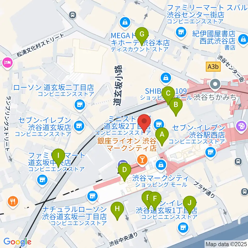Lighthouse Records周辺の駐車場・コインパーキング一覧地図