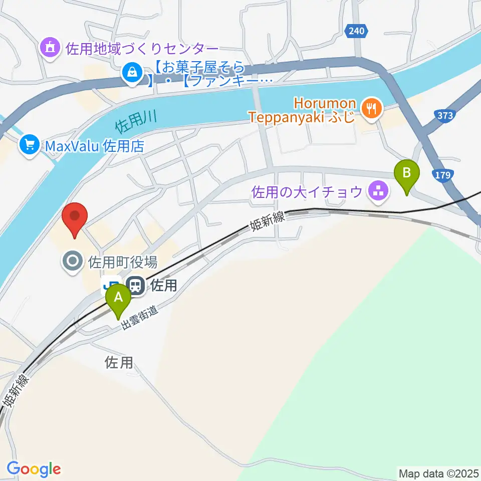 さよう文化情報センター おりひめ文化ホール周辺の駐車場・コインパーキング一覧地図