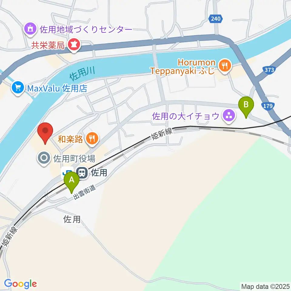 さよう文化情報センター おりひめ文化ホール周辺の駐車場・コインパーキング一覧地図