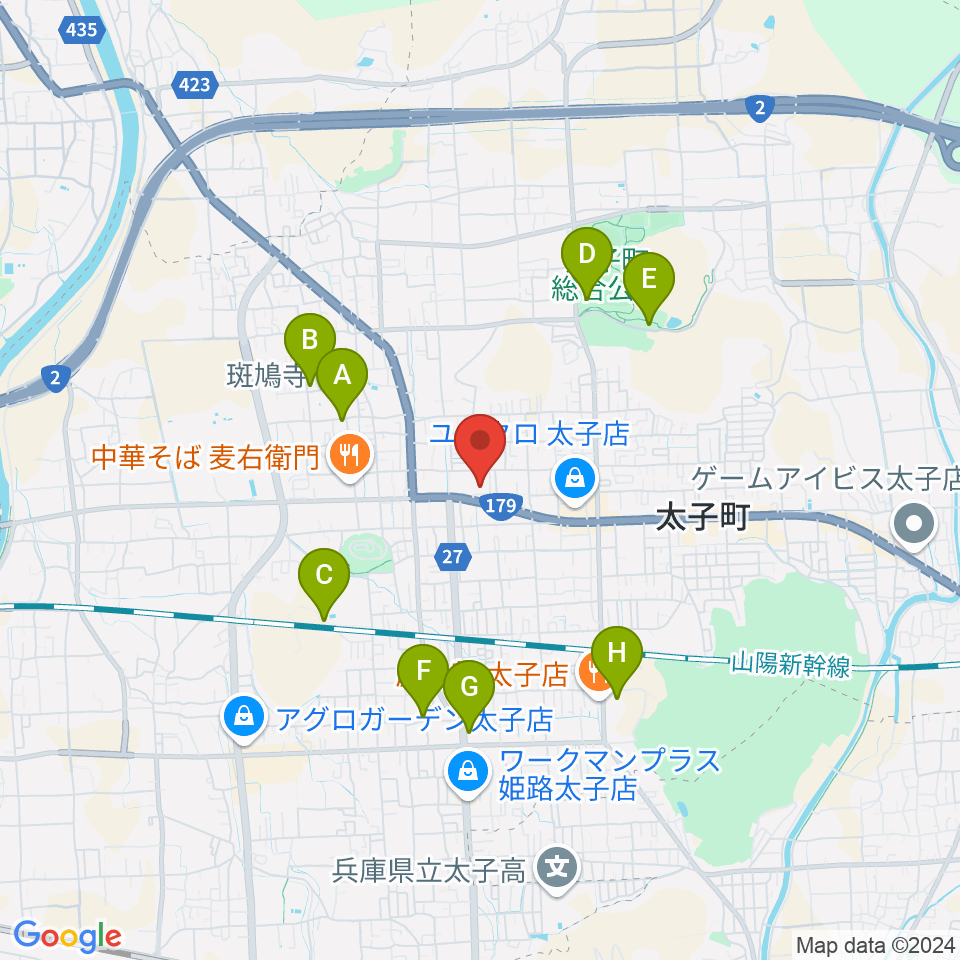 丸尾建築あすかホール周辺の駐車場・コインパーキング一覧地図