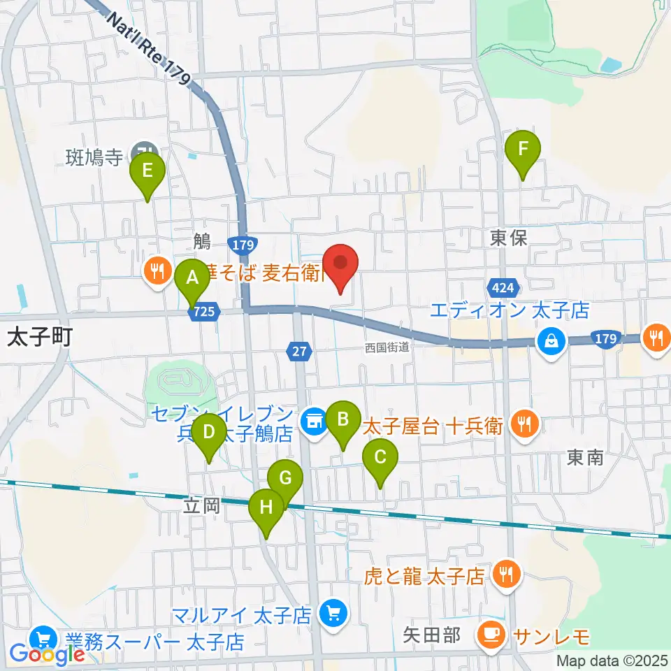 丸尾建築あすかホール周辺の駐車場・コインパーキング一覧地図