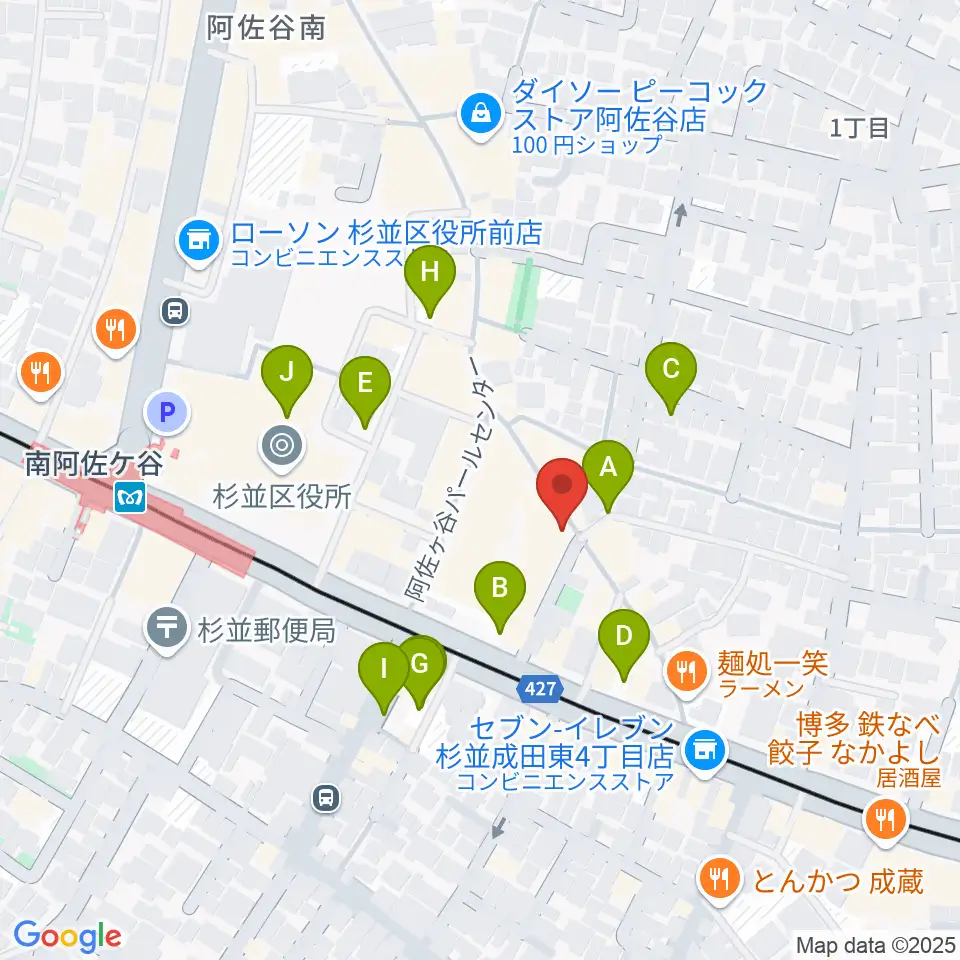 LAST GUITAR(ラストギター)周辺の駐車場・コインパーキング一覧地図