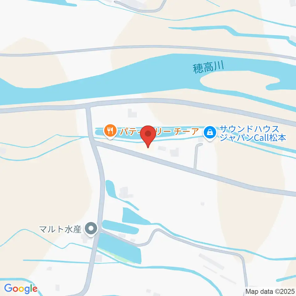あづみ野コンサートホール周辺の駐車場・コインパーキング一覧地図