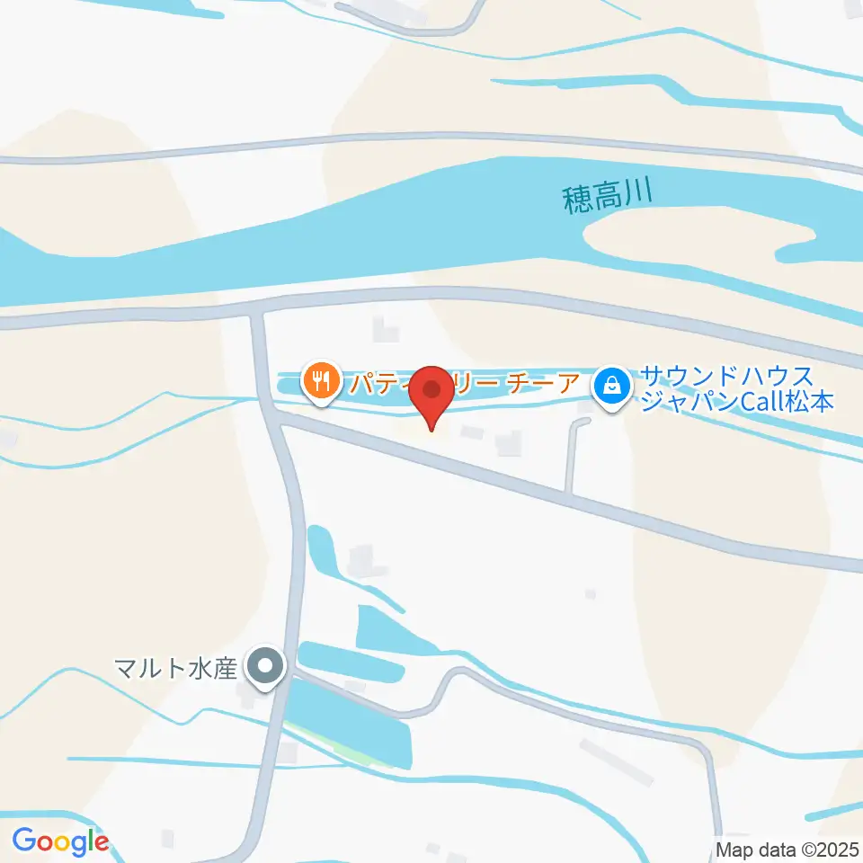 あづみ野コンサートホール周辺の駐車場・コインパーキング一覧地図