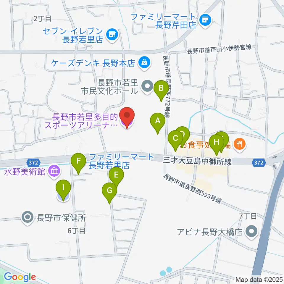 ビッグハット周辺の駐車場・コインパーキング一覧地図