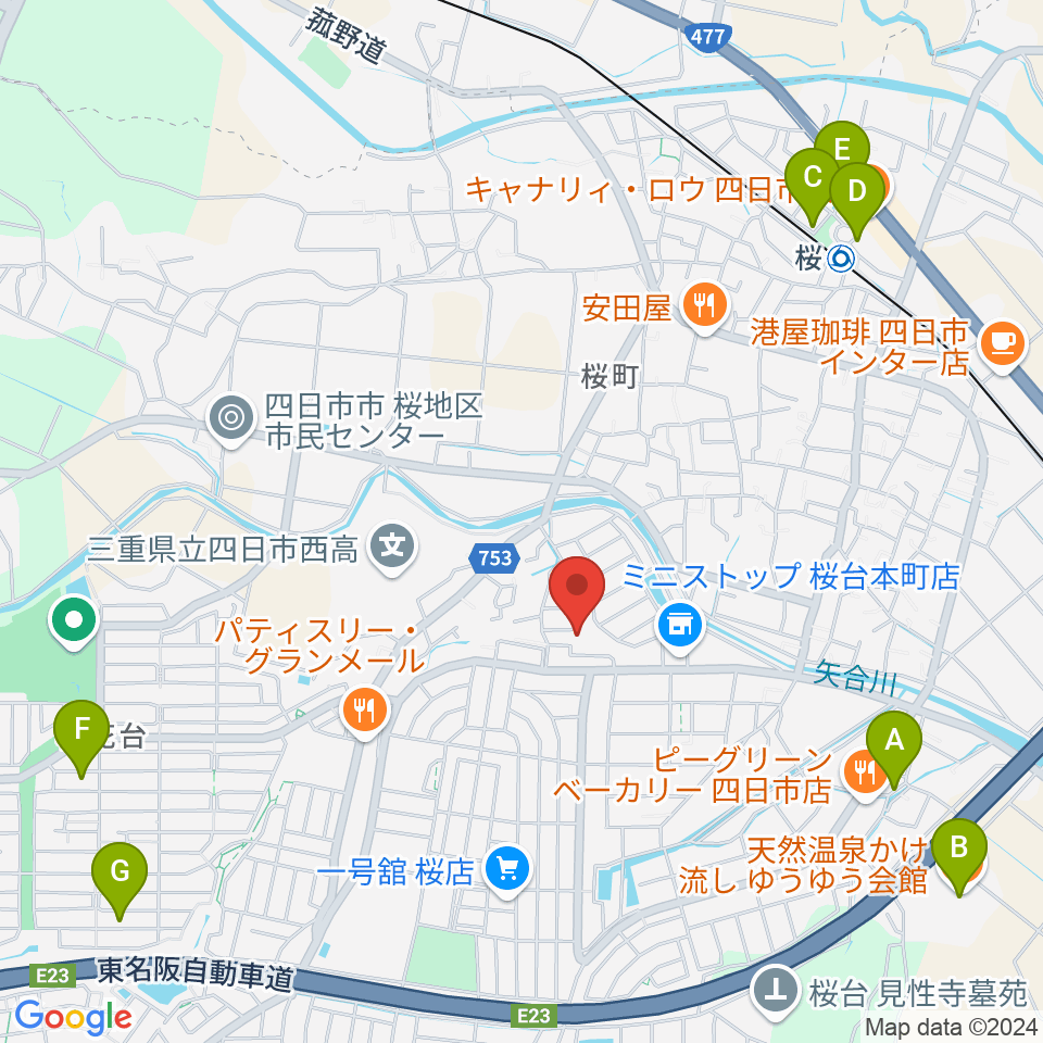 STUDIO LIFE周辺の駐車場・コインパーキング一覧地図