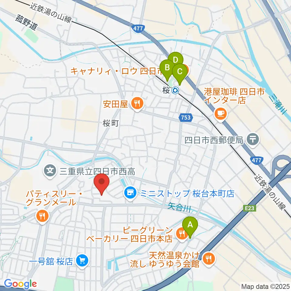 STUDIO LIFE周辺の駐車場・コインパーキング一覧地図