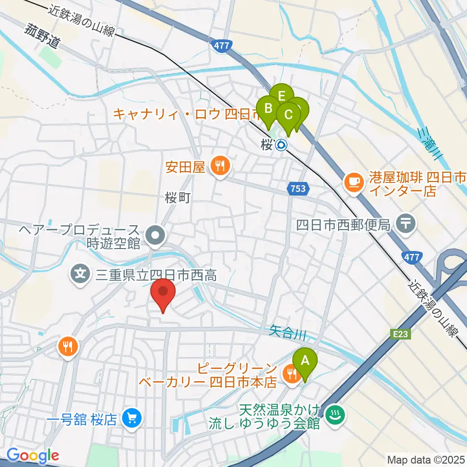 STUDIO LIFE周辺の駐車場・コインパーキング一覧地図