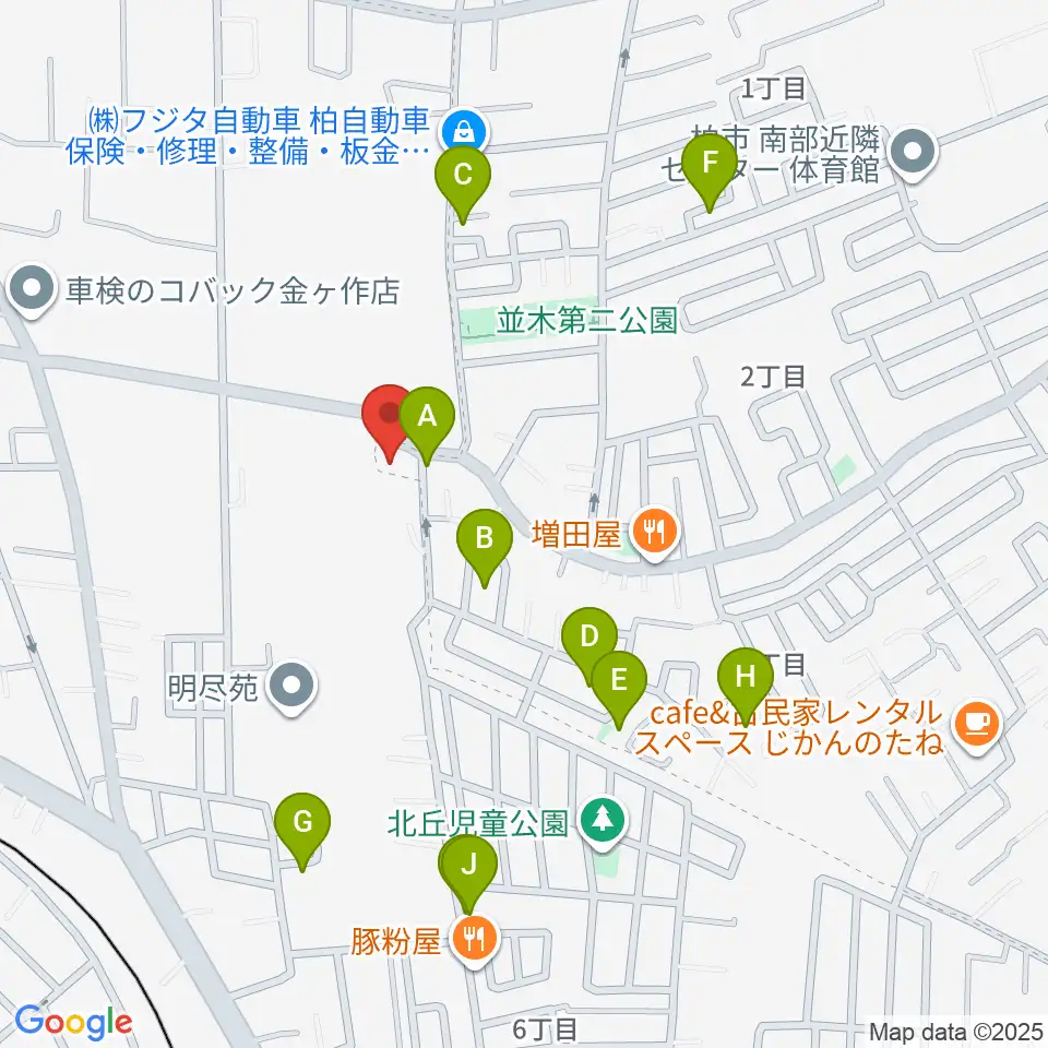 フリュ-ゲル・ザール周辺の駐車場・コインパーキング一覧地図