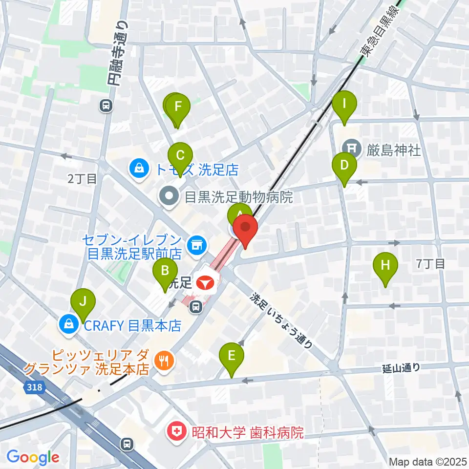 プリモ芸術工房周辺の駐車場・コインパーキング一覧地図