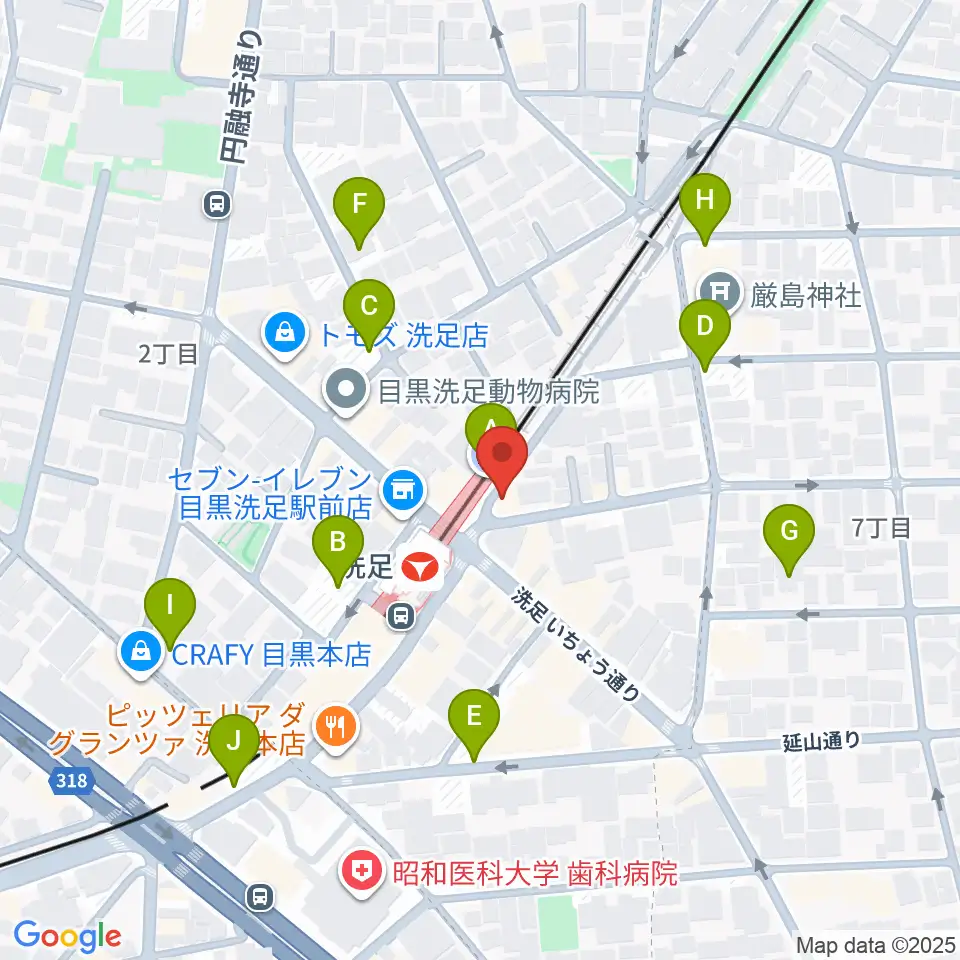 プリモ芸術工房周辺の駐車場・コインパーキング一覧地図