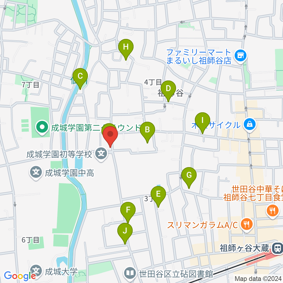 サローネ・フォンタナ周辺の駐車場・コインパーキング一覧地図