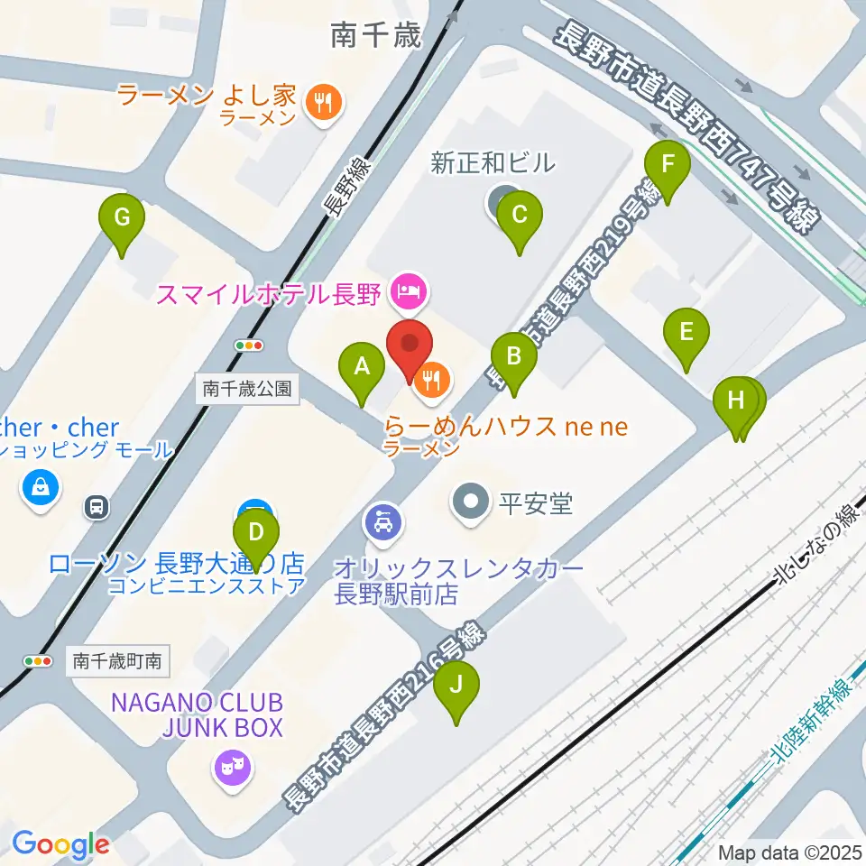 拓郎age周辺の駐車場・コインパーキング一覧地図