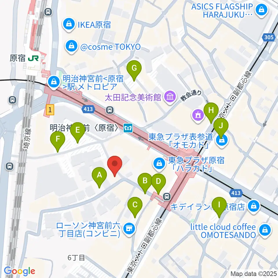 hall 60 ホールソワサント周辺の駐車場・コインパーキング一覧地図