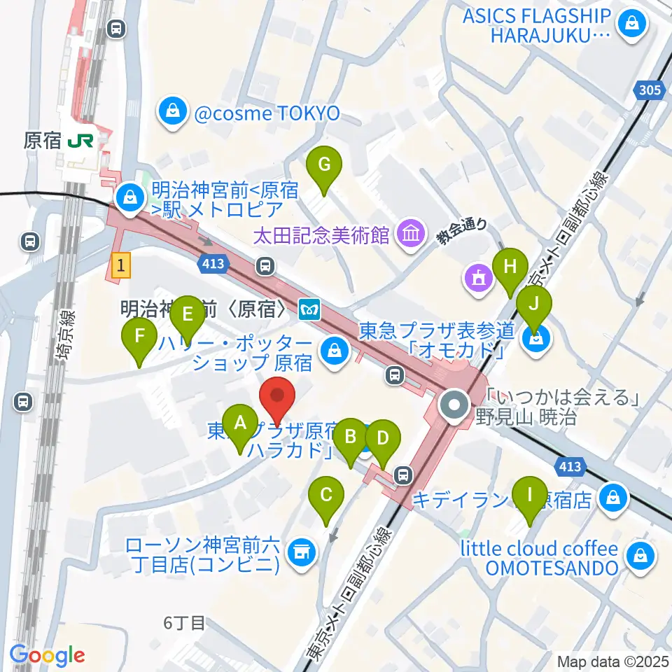 hall 60 ホールソワサント周辺の駐車場・コインパーキング一覧地図