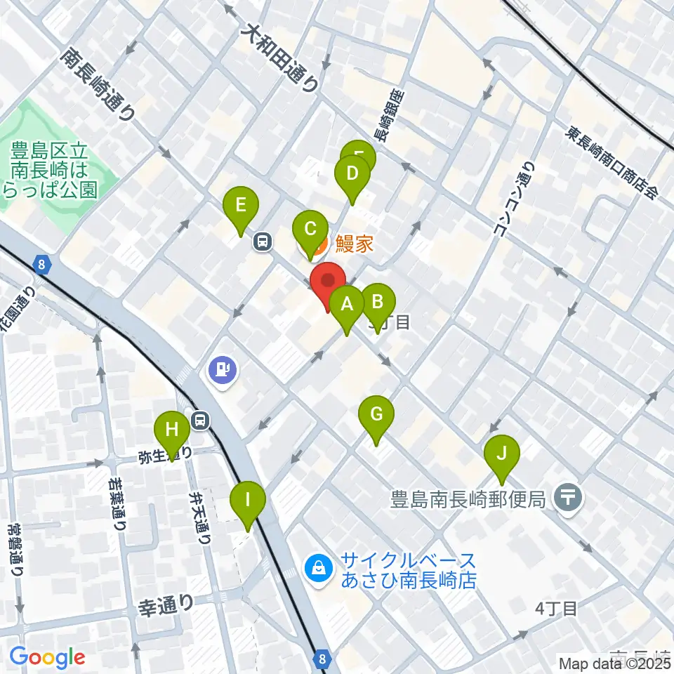 一音会 ひびきホール周辺の駐車場・コインパーキング一覧地図