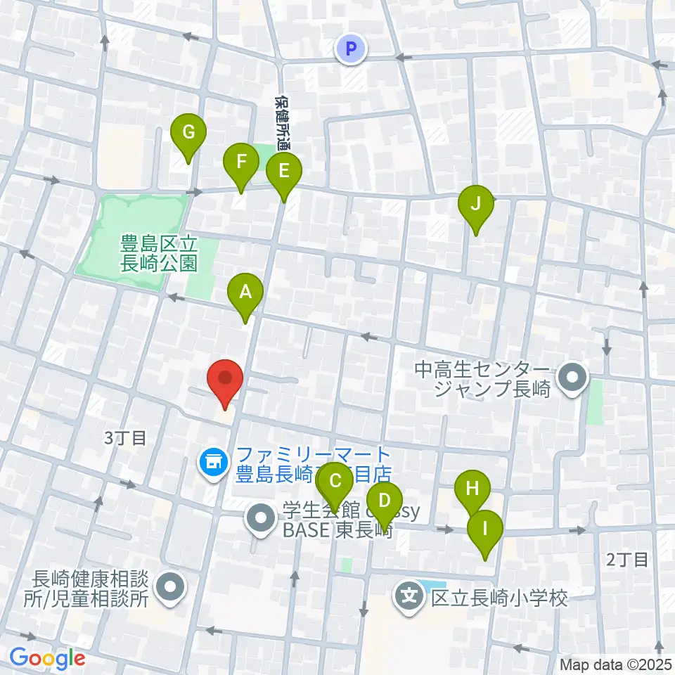 一音会ミュージックスクール周辺の駐車場・コインパーキング一覧地図