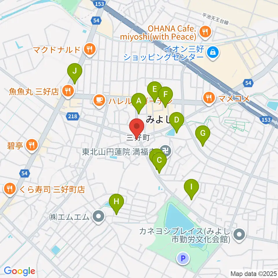 楽器晴海堂周辺の駐車場・コインパーキング一覧地図