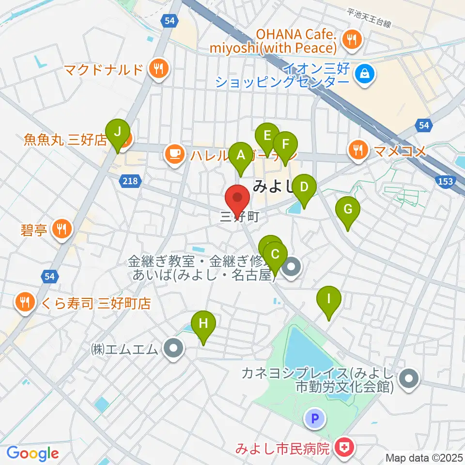 楽器晴海堂周辺の駐車場・コインパーキング一覧地図