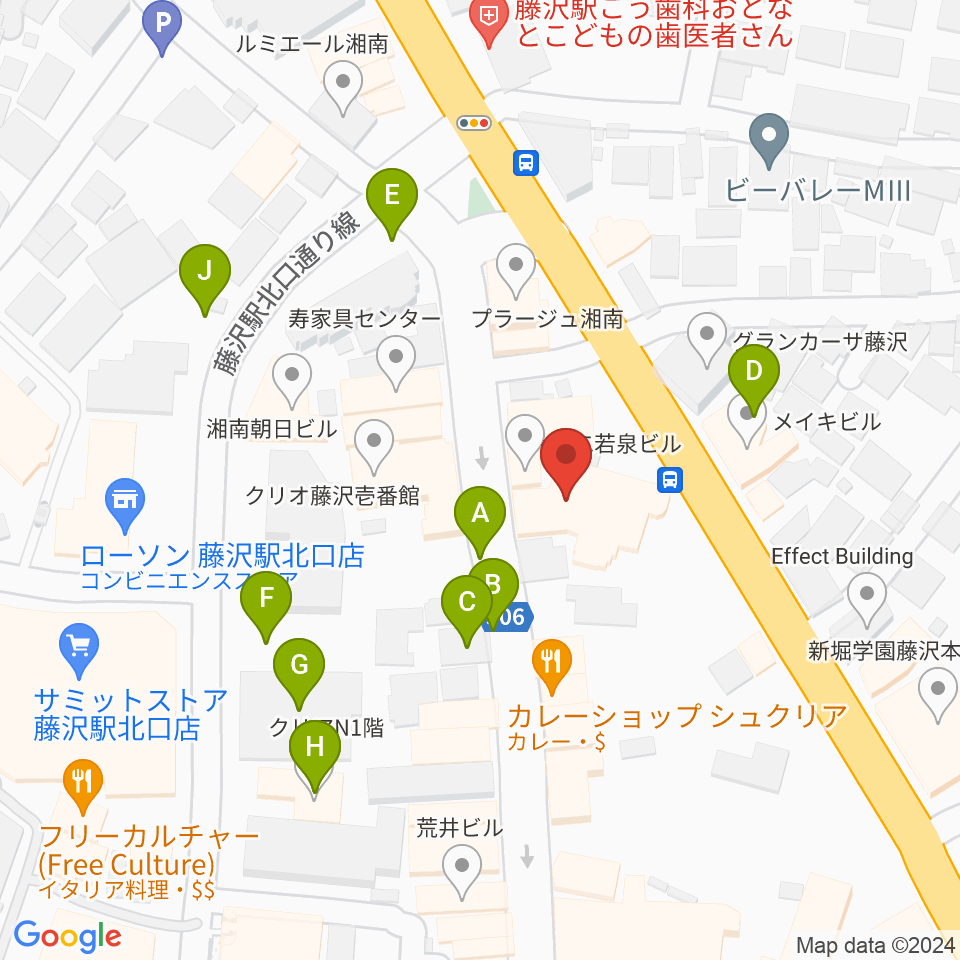 新堀ライブ館周辺の駐車場・コインパーキング一覧地図