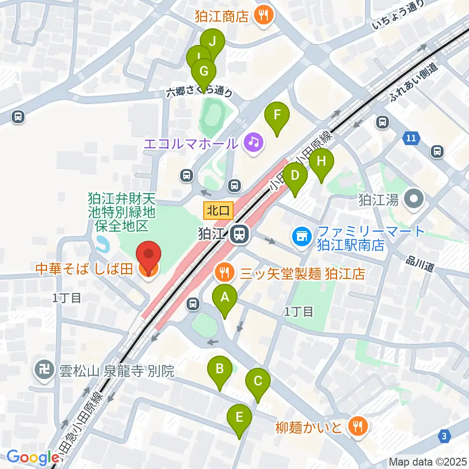 泉の森会館周辺の駐車場・コインパーキング一覧地図