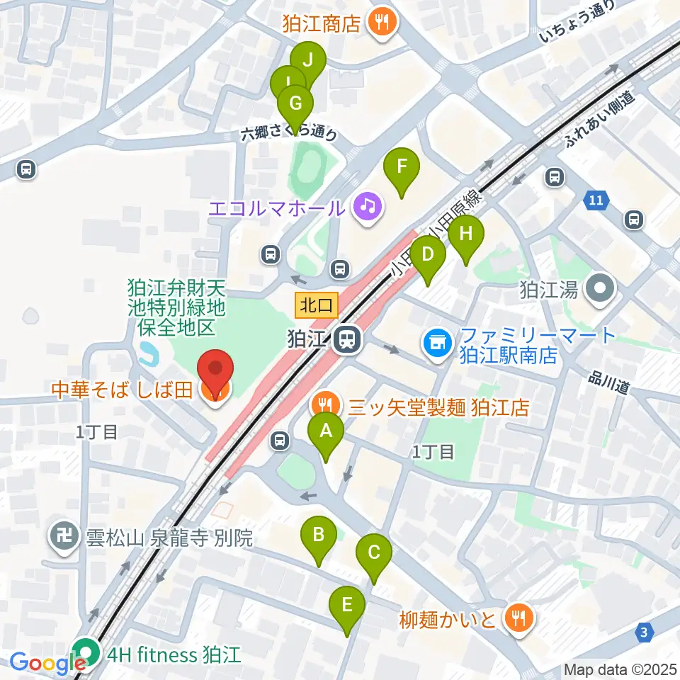 泉の森会館周辺の駐車場・コインパーキング一覧地図