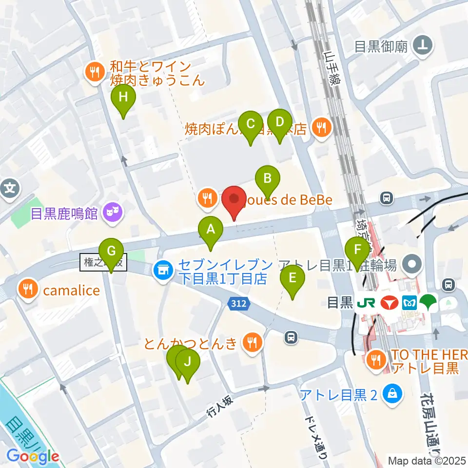 ブルースアレイジャパン周辺の駐車場・コインパーキング一覧地図