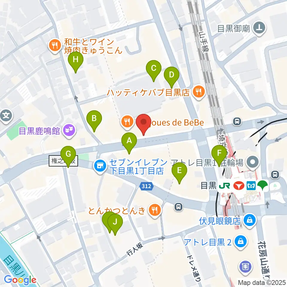 ブルースアレイジャパン周辺の駐車場・コインパーキング一覧地図