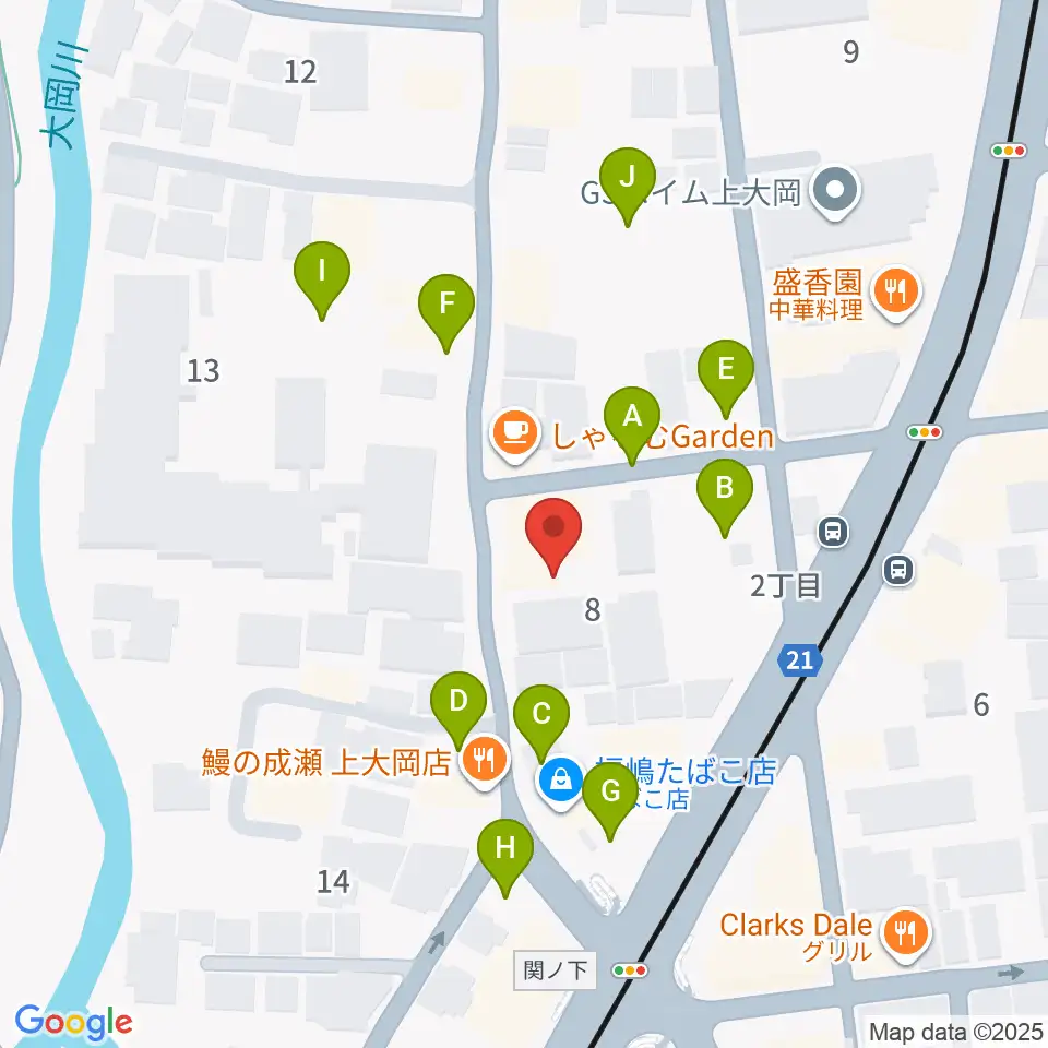 新堀ギター音楽院 上大岡教室周辺の駐車場・コインパーキング一覧地図