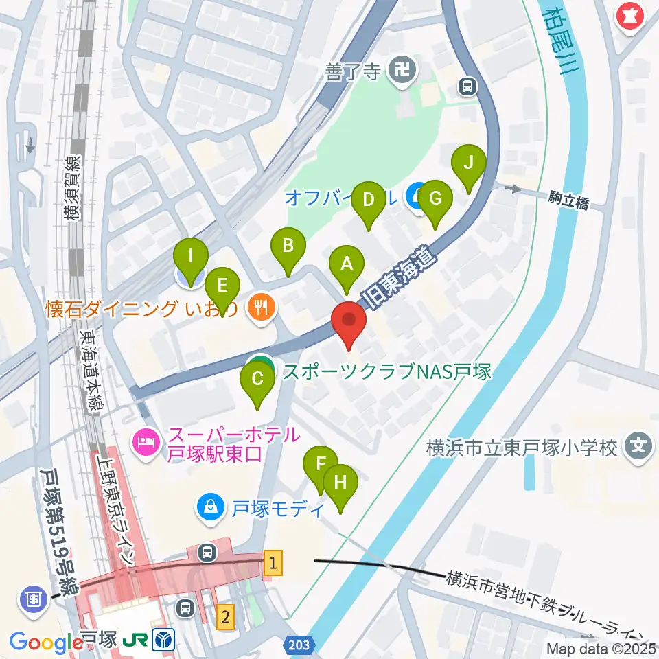 修理屋ぎたべー周辺の駐車場・コインパーキング一覧地図