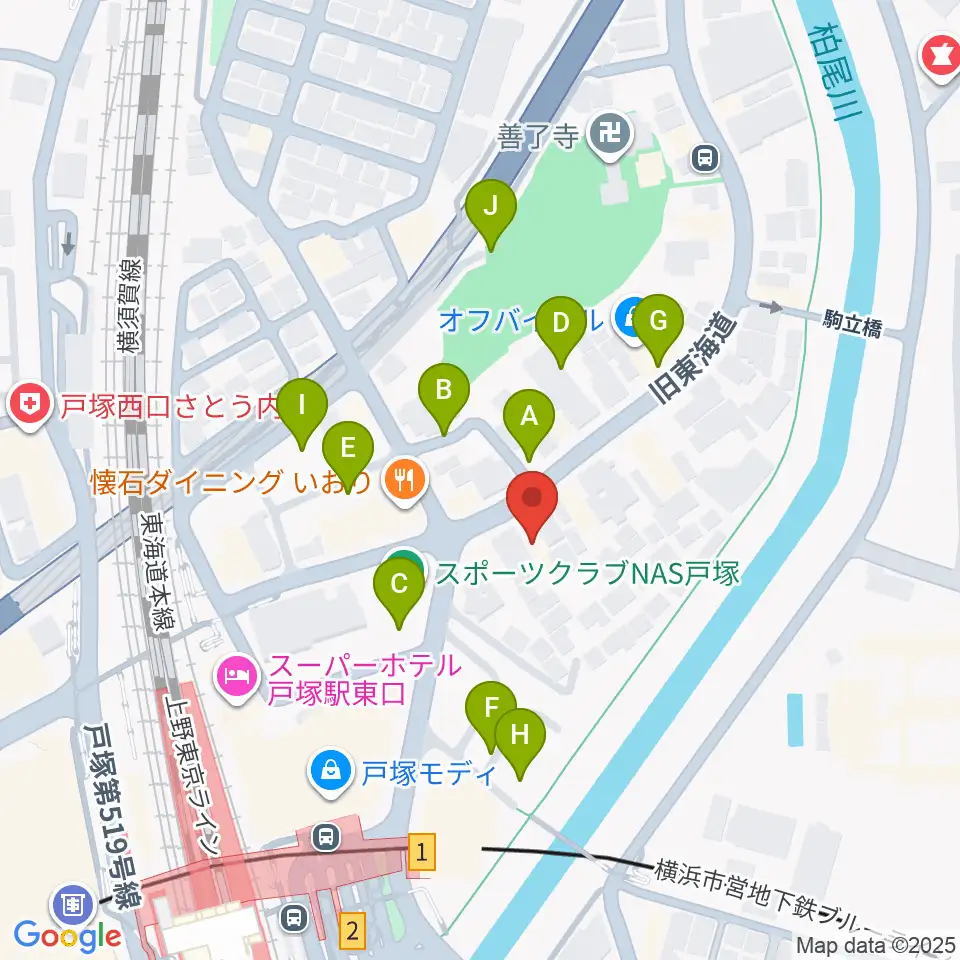 修理屋ぎたべー周辺の駐車場・コインパーキング一覧地図