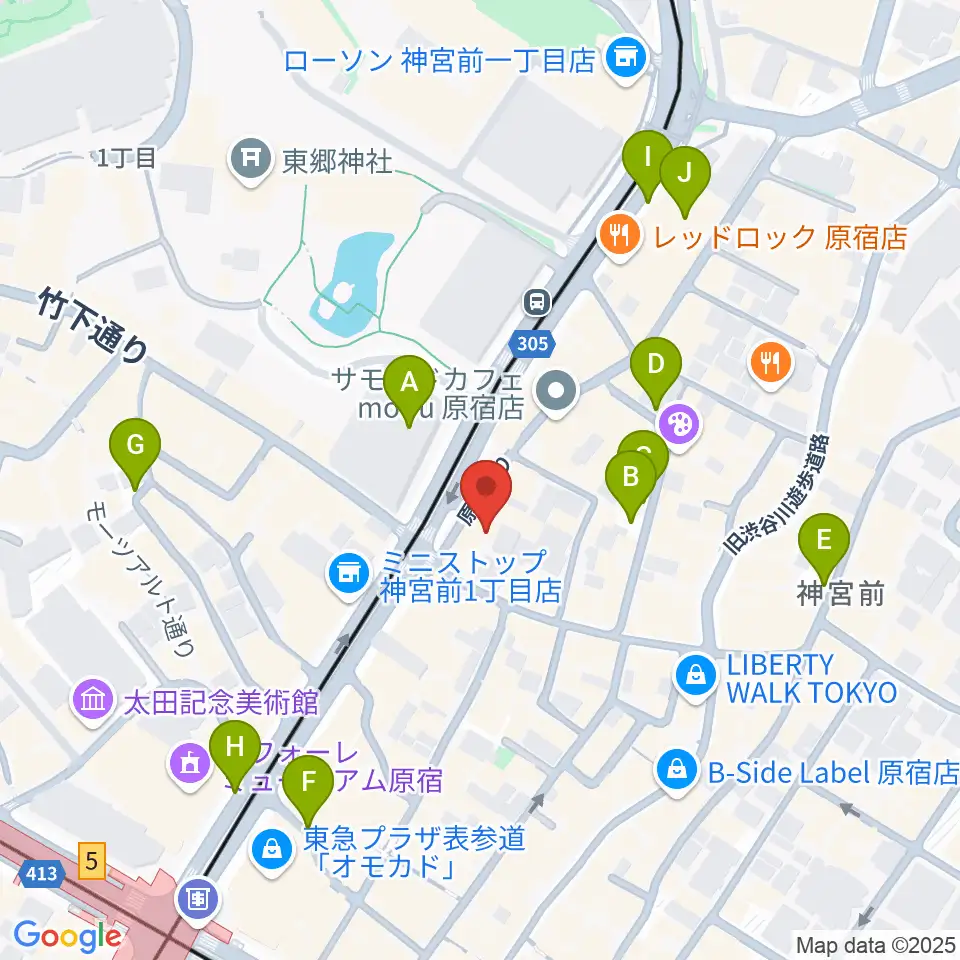 ハーモニー東京センター周辺の駐車場・コインパーキング一覧地図