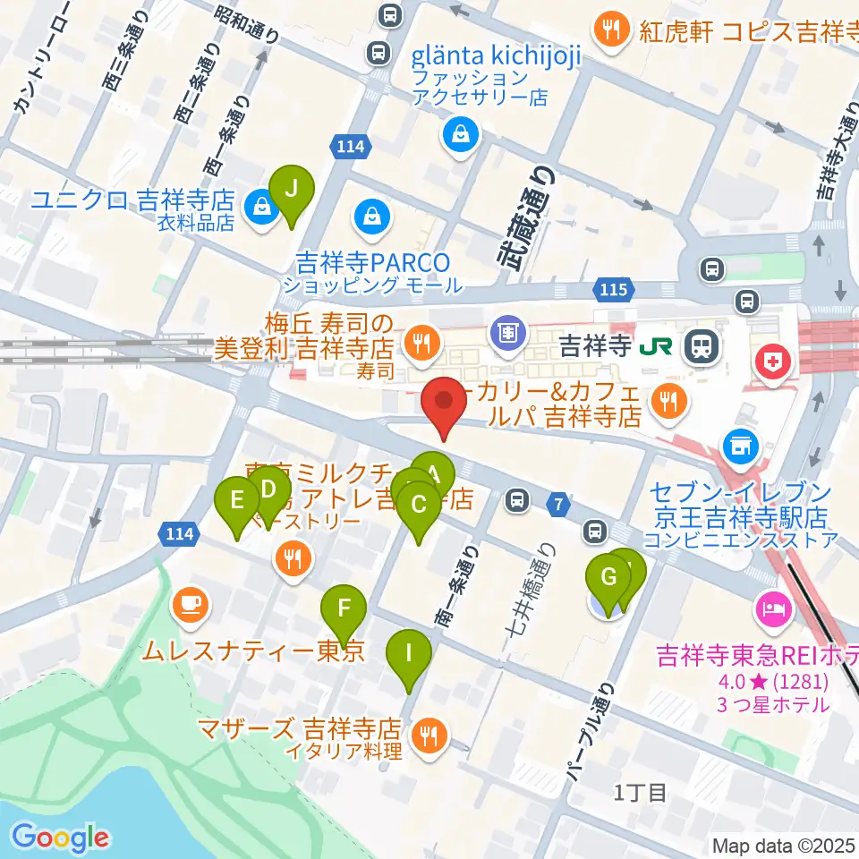 曼荼羅周辺の駐車場・コインパーキング一覧地図