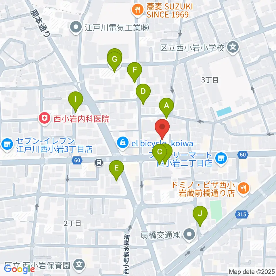 Attractive Sound Lab周辺の駐車場・コインパーキング一覧地図