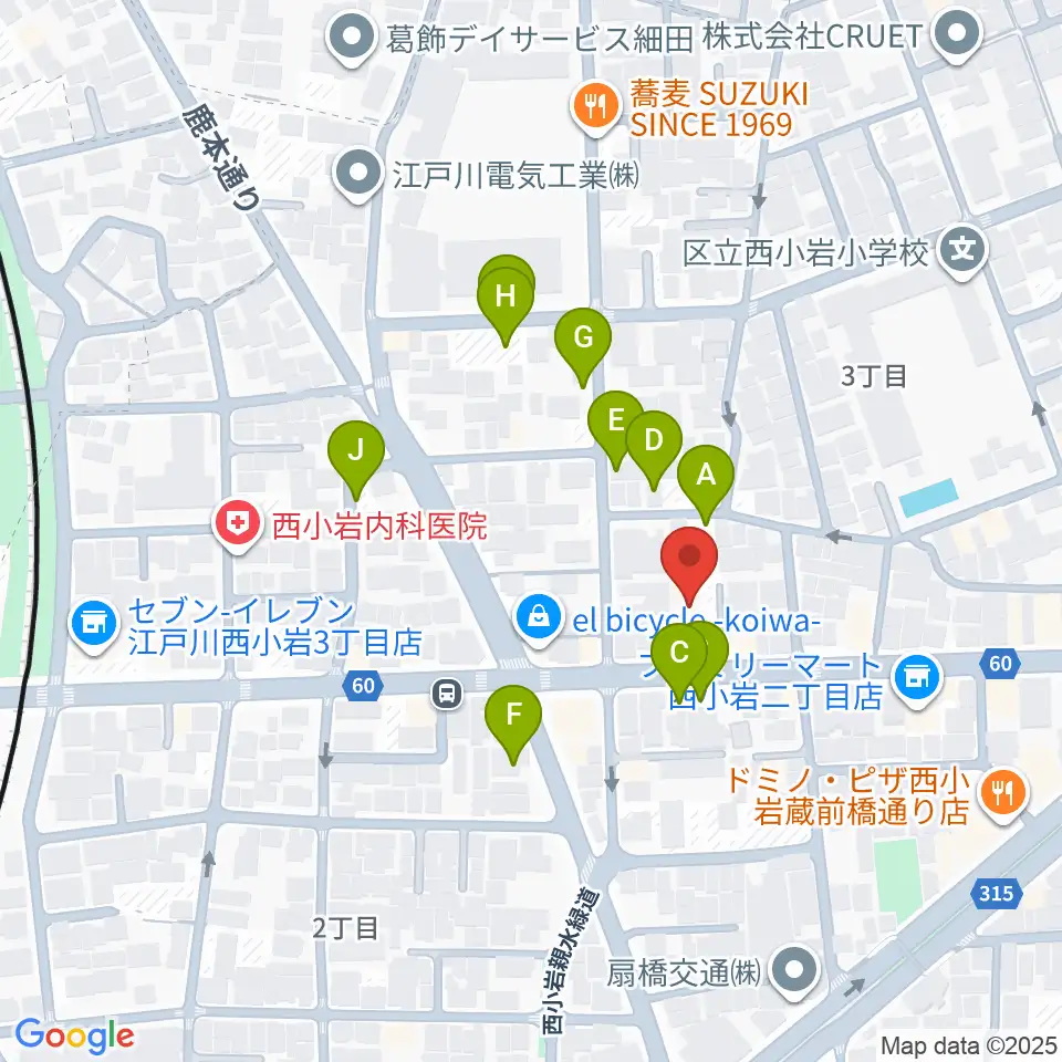 Attractive Sound Lab周辺の駐車場・コインパーキング一覧地図