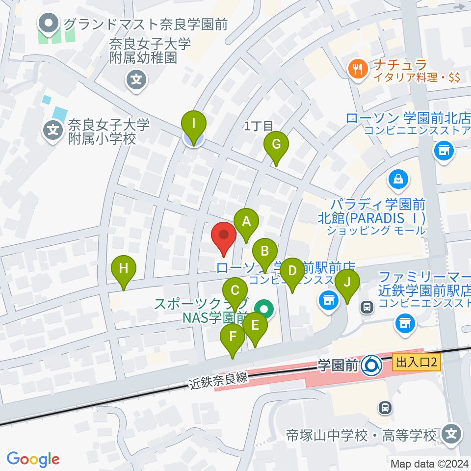 アートサロン空周辺の駐車場・コインパーキング一覧地図