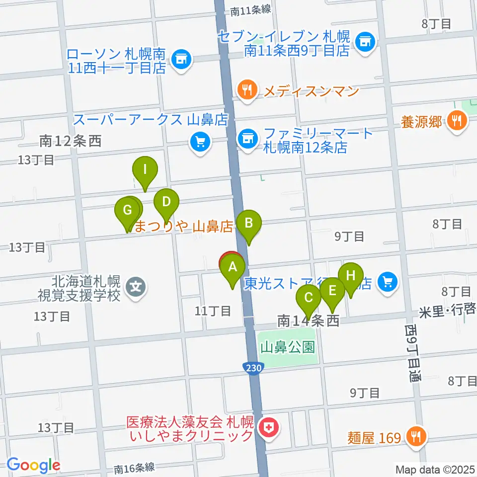 ピアノプラザセイヤスターツ周辺の駐車場・コインパーキング一覧地図