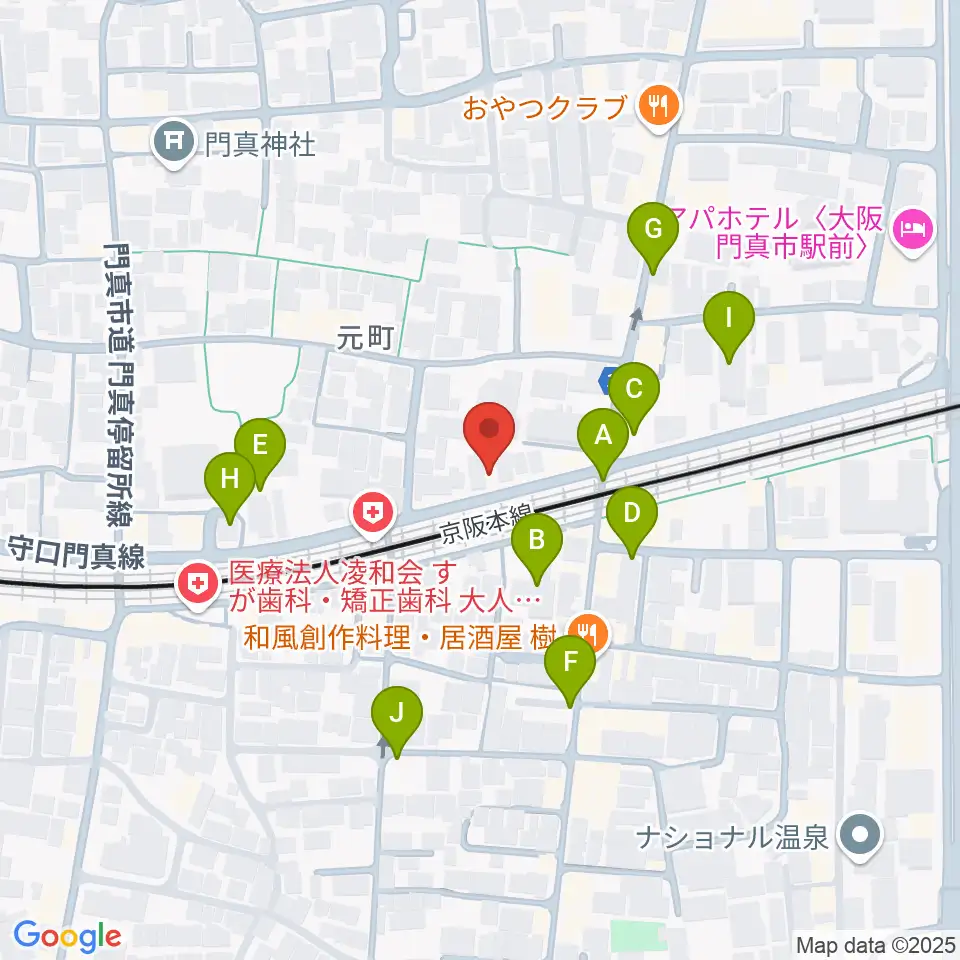 グランスタジオ周辺の駐車場・コインパーキング一覧地図