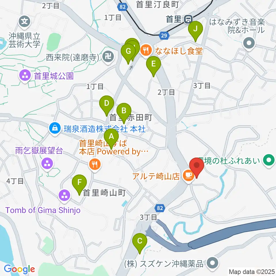 アルテ周辺の駐車場・コインパーキング一覧地図