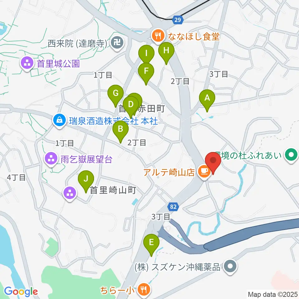 アルテ周辺の駐車場・コインパーキング一覧地図