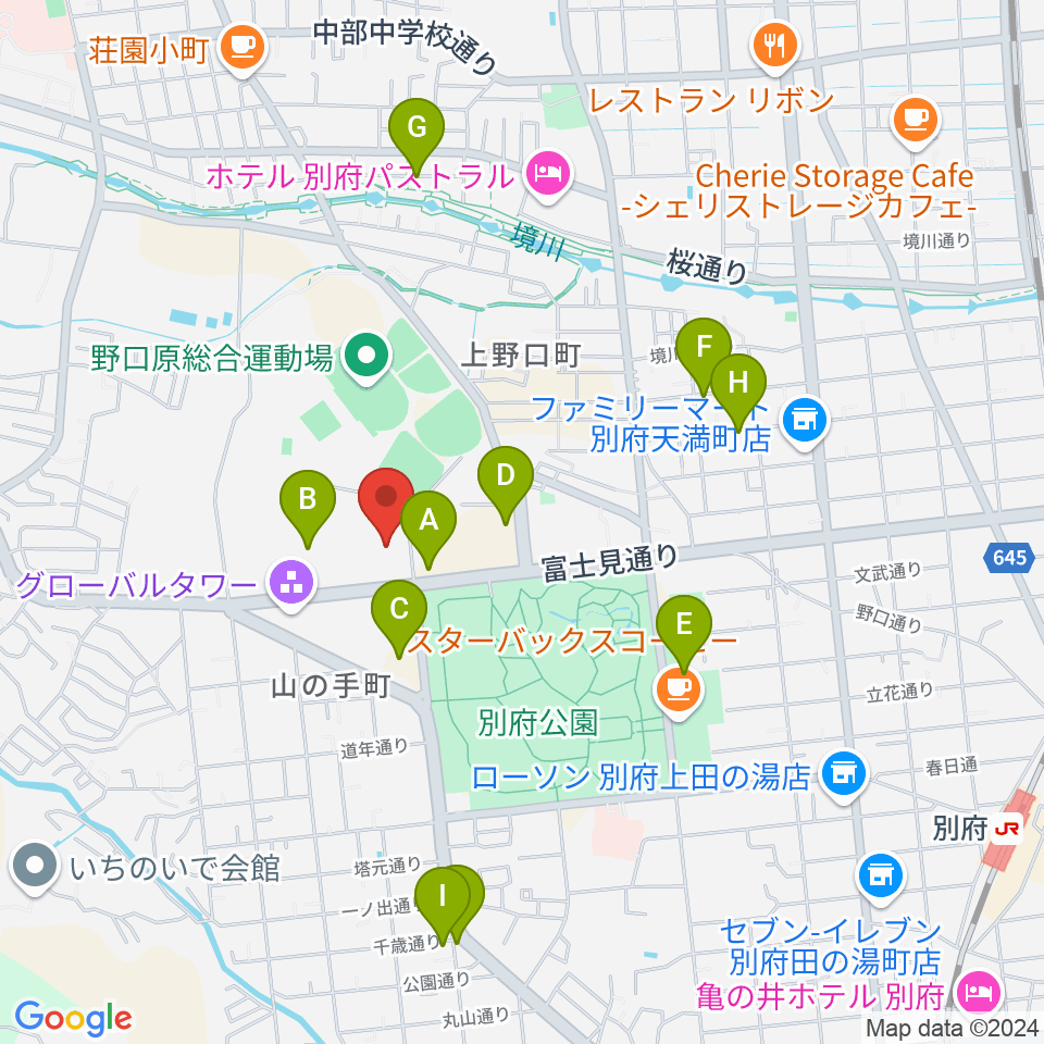 しいきアルゲリッチハウス周辺の駐車場・コインパーキング一覧地図