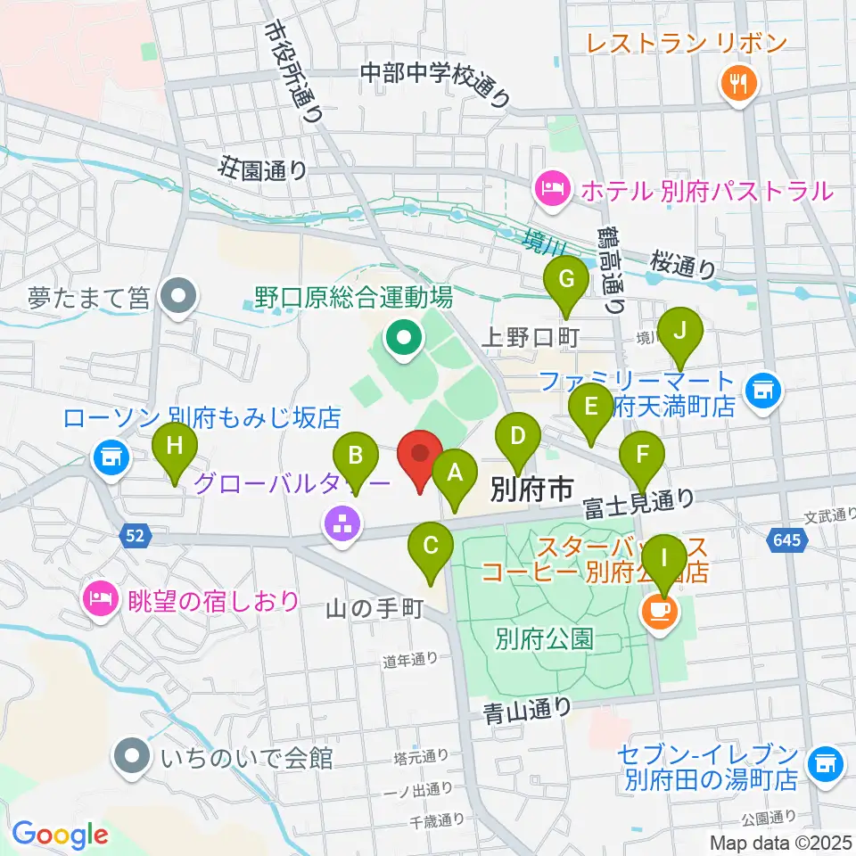 しいきアルゲリッチハウス周辺の駐車場・コインパーキング一覧地図