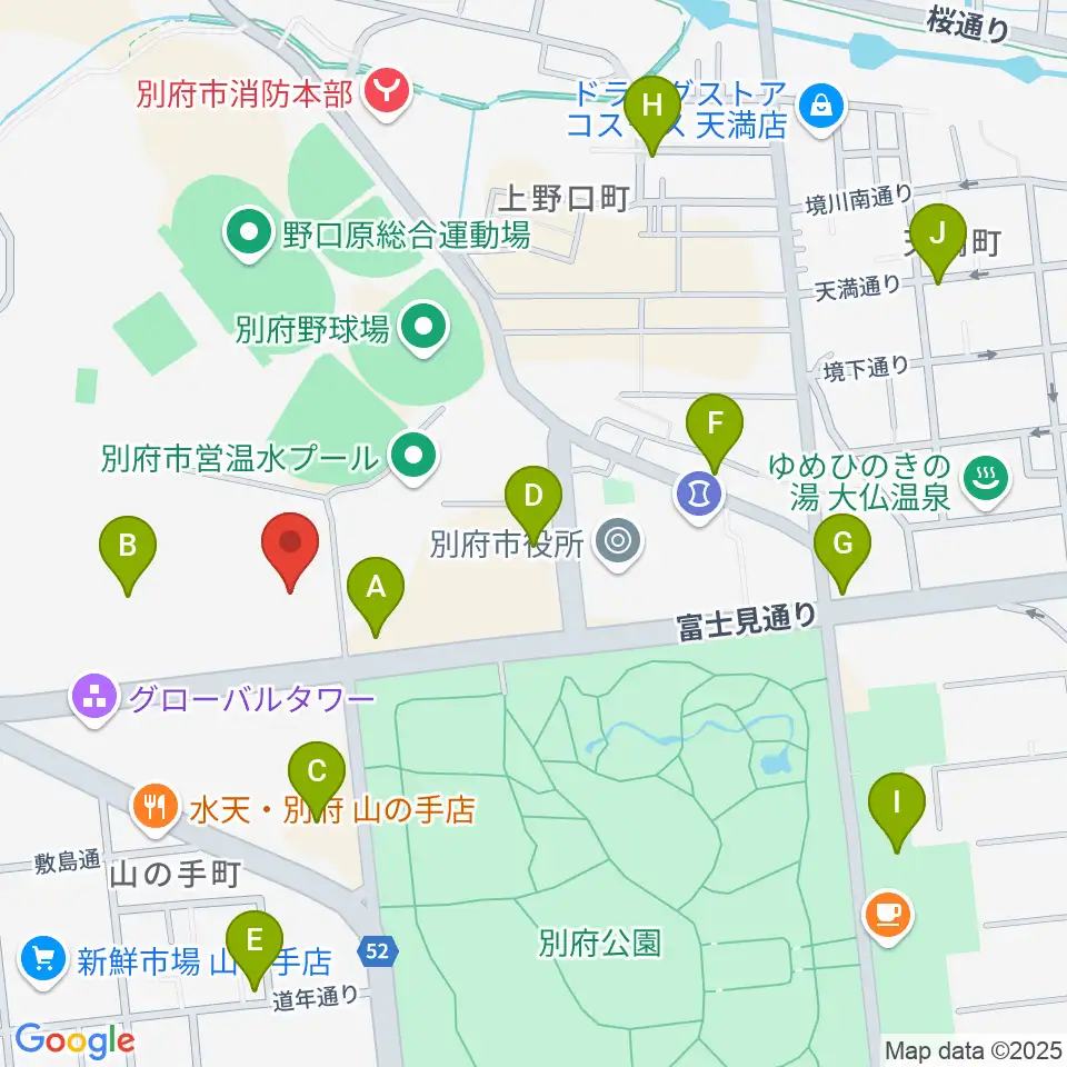 しいきアルゲリッチハウス周辺の駐車場・コインパーキング一覧地図