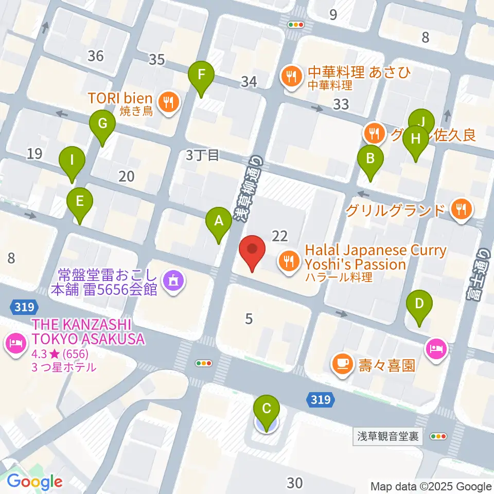 ネイキッドギターワークス周辺の駐車場・コインパーキング一覧地図
