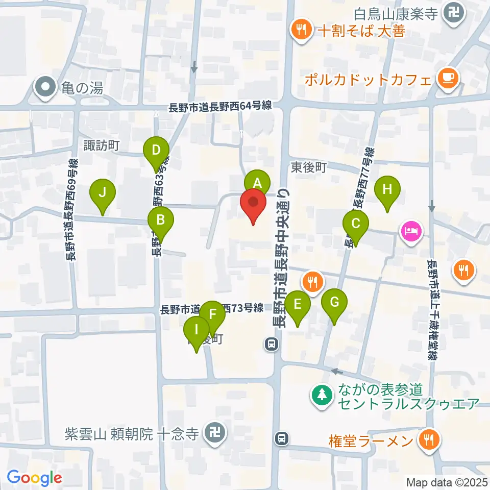 北野文芸座周辺の駐車場・コインパーキング一覧地図