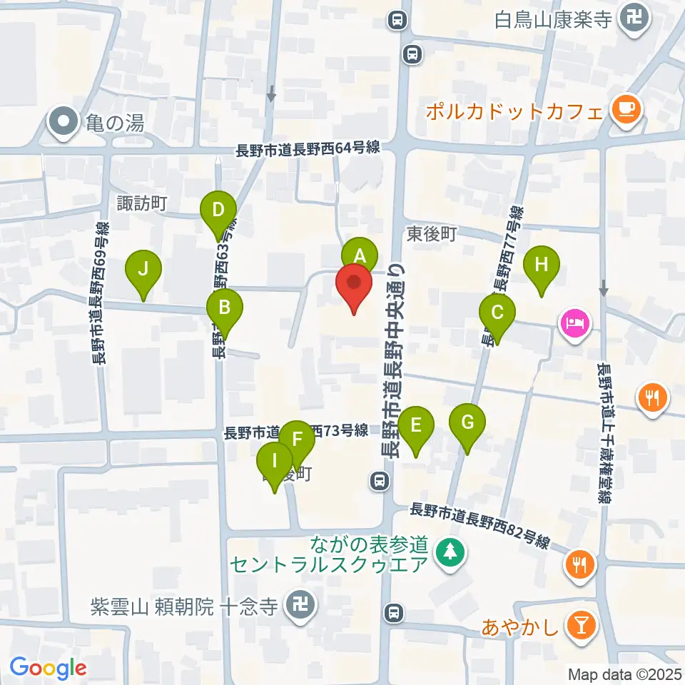 北野文芸座周辺の駐車場・コインパーキング一覧地図