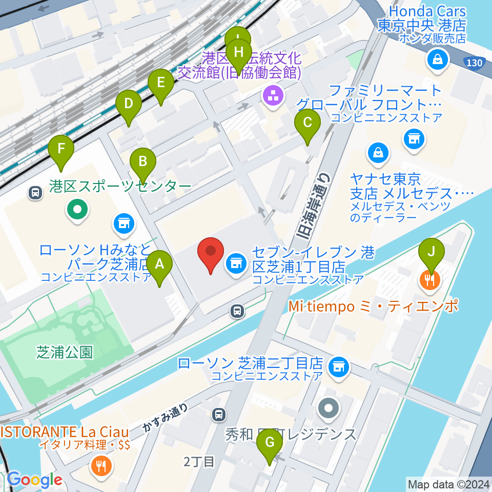 ファツィオリ・ショールーム周辺の駐車場・コインパーキング一覧地図